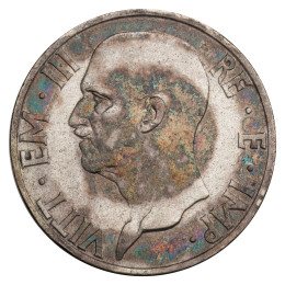Italija - Kraljevina: 5 Lire 1937 XV R | Victor Emmanuel III