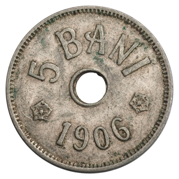 Romunija - Kraljevina: 20 BANI 1906 J | Carol I (RO1107X002576) numizmatika kovanci