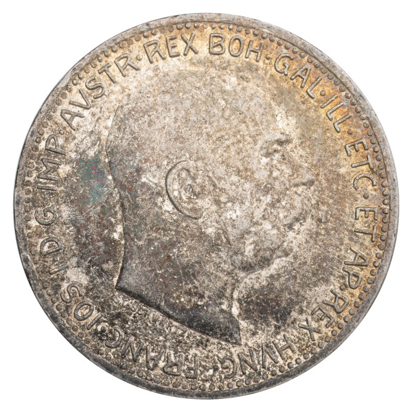 Avstro-Ogrska: 1 Corona 1915 | Franz Joseph I (AT1098X002599) numizmatika kovanci