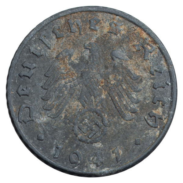 Nemčija - Tretji Rajh: 5 Reichspfennig 1941 B (DE1072X002623) numizmatika kovanci