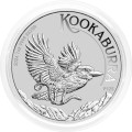 Avstralija: srebrnik Kookaburra 1 AUD BU 2024 1 oz .9999 srebro, Perth Mint (AU0989X002674) numizmatika kovanci