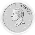 Avstralija: srebrnik Kookaburra 1 AUD BU 2024 1 oz .9999 srebro, Perth Mint (AU0989X002674) numizmatika kovanci