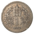 Avstro-Ogrska: 1 Corona 1893 | Franz Joseph I (AT1120X002688) numizmatika kovanci