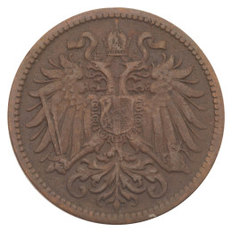 Avstro-Ogrska: 2 Vinarja / Heller 1908 | Franz Joseph I
