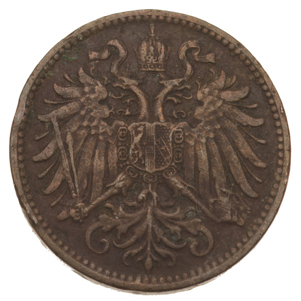 Avstro-Ogrska: 2 Vinarja / Heller 1895 | Franz Joseph I (AT1118X002737) numizmatika kovanci