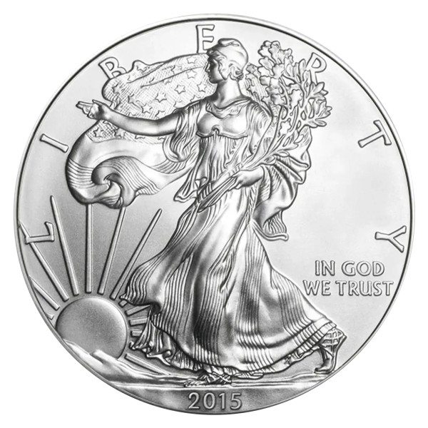 Odkup Združene države Amerike 1 USD 2015 1 oz srebro (.999) – ST – American Eagle (Orel) (OD2015X00008) numizmatika kovanci