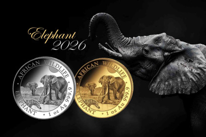 NOV MOTIV - Somalijski slon 2026 – nova izdaja serije African Wildlife