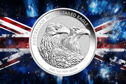 NOV MOTIV - srebrnik Wedge Tailed Eagle 2026