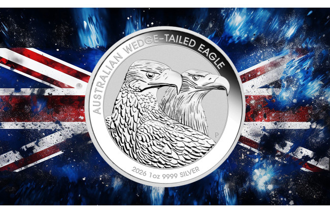 NOV MOTIV - srebrnik Wedge Tailed Eagle 2026